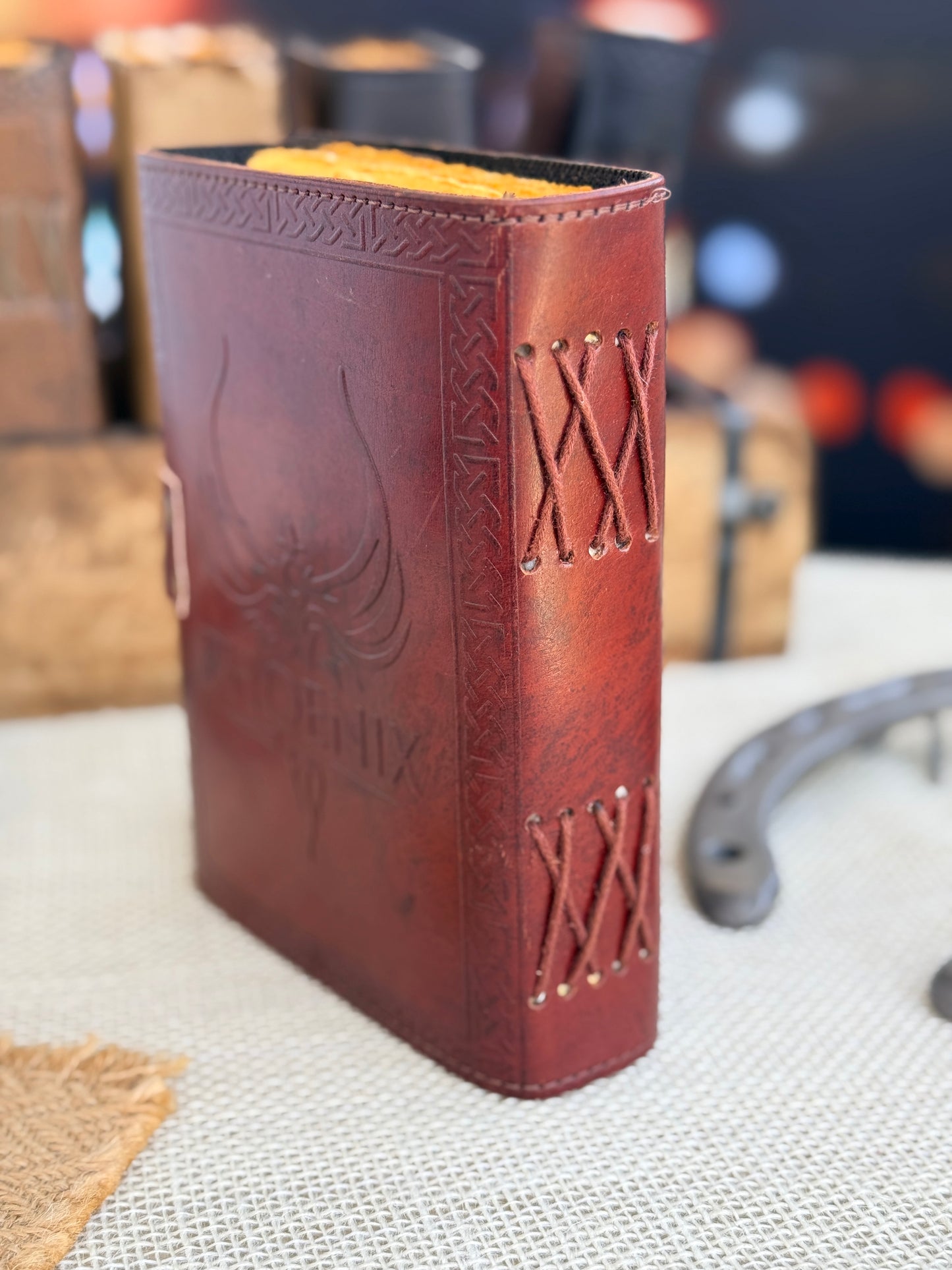 Skórzana Księga Cieni miedziana - Harry Potter