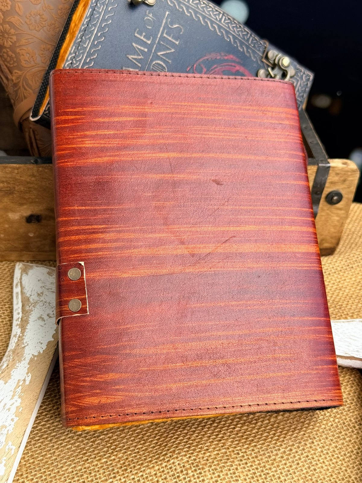 Księga Celtyckiego Drzewa Życia – Skórzany Dziennik Vintage