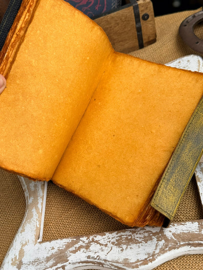 Księga Dwóch Sów – Skórzany Dziennik Vintage