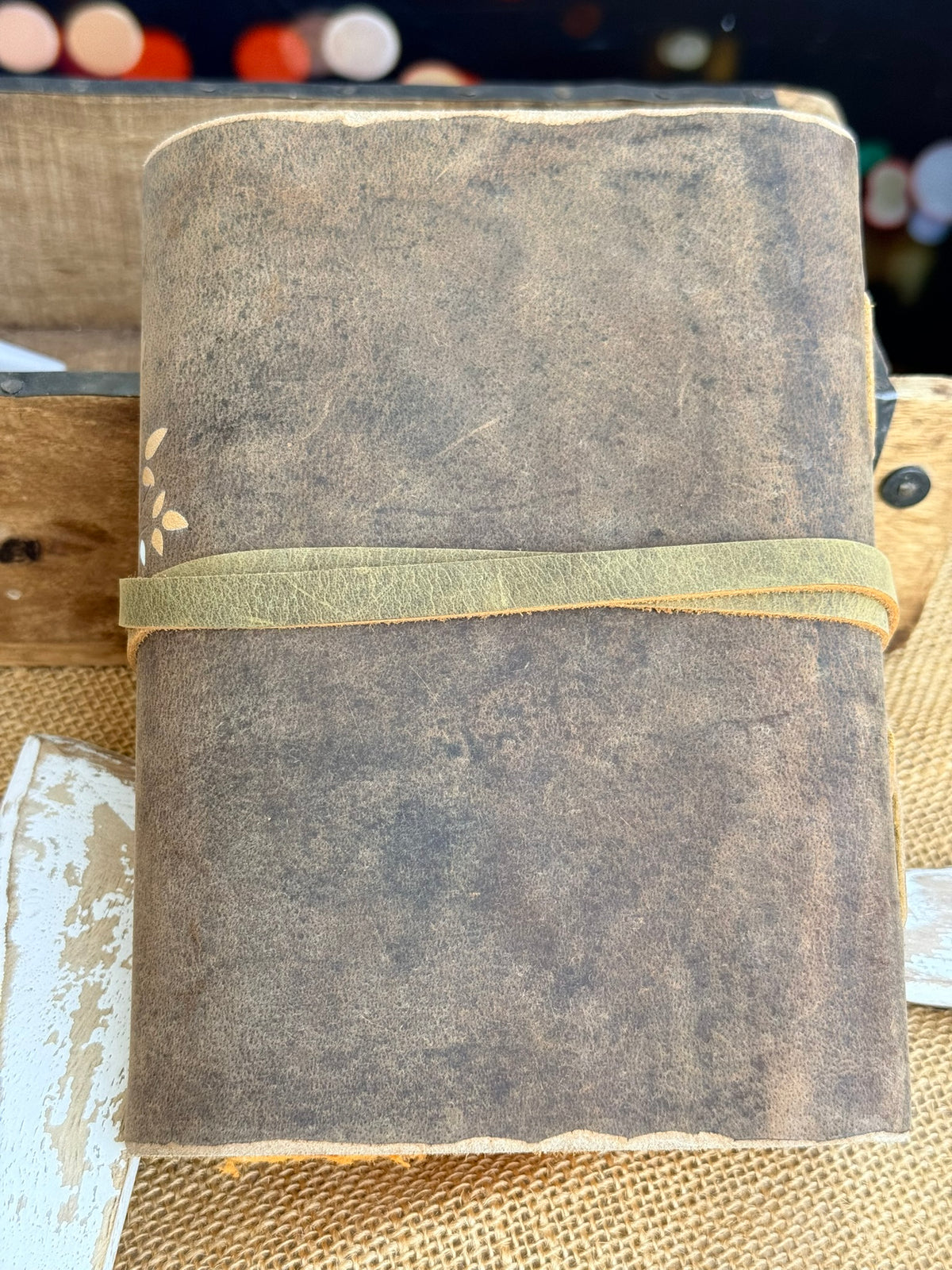 Skórzana księga Drzewo Życia – pamiętnik vintage fantasy