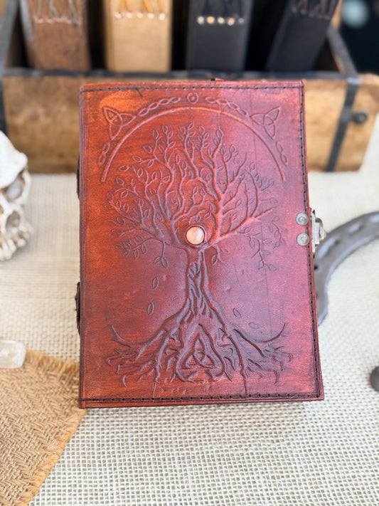 Skórzana Księga Cieni miedziana - Drzewo życia