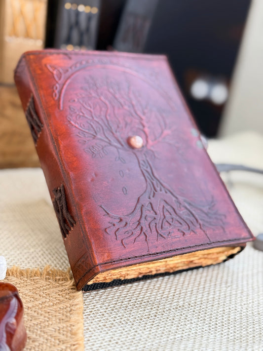 Skórzana Księga Cieni miedziana - Drzewo życia