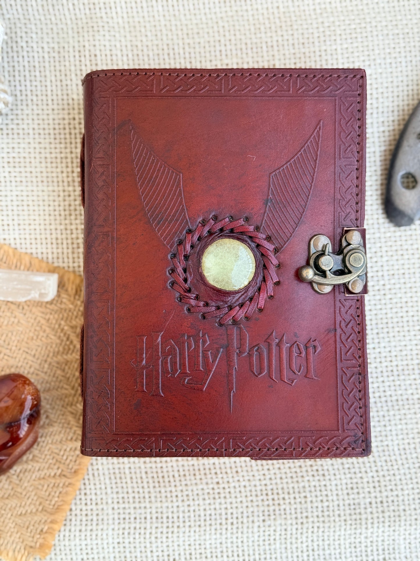 Skórzana Księga Cieni miedziana - Harry Potter