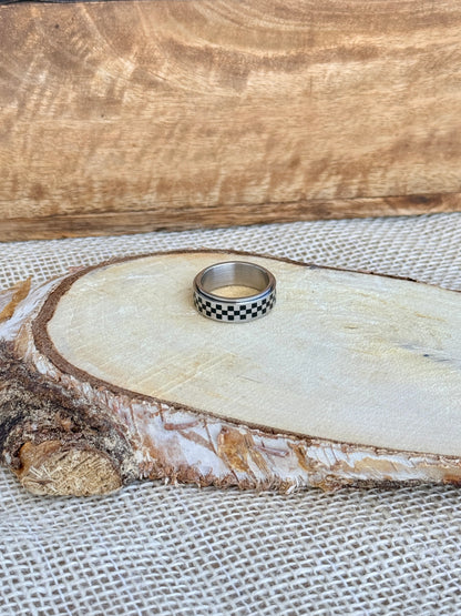 Sygnet spinner - szachownica