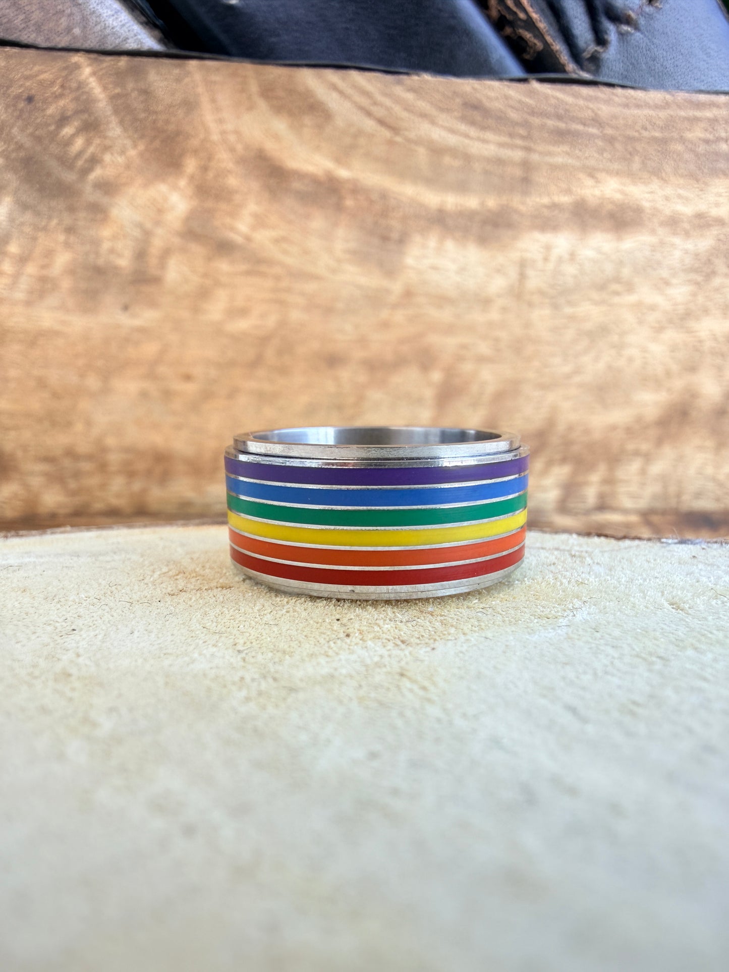 Sygnet spinner - "Tęczowy szlak"