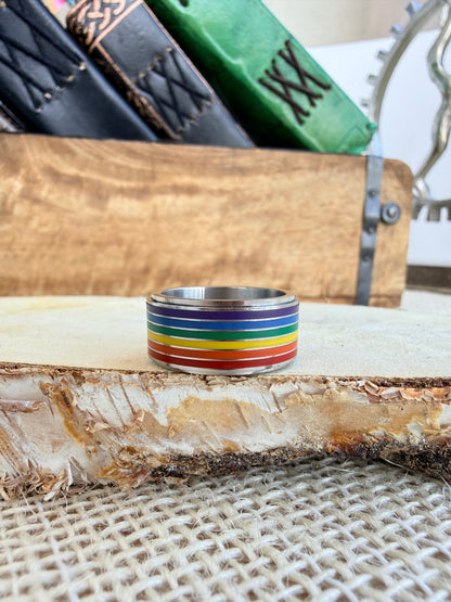 Sygnet spinner - "Tęczowy szlak"